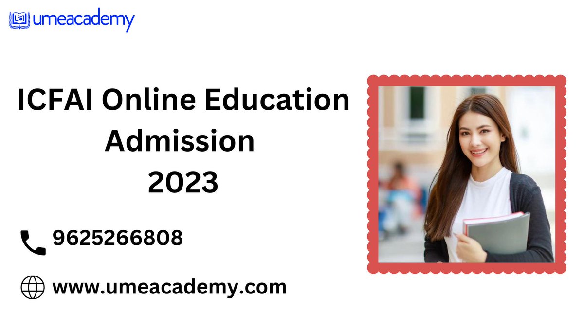 ICFAI Online Education Admission 2023
Procedure
For more visit this site:- umeacademy.com/icfai-online-e…
#icfaionlineeducationadmission
#icfaionline
#icfaionlinembafees
#education #student #admission #KiaraAdvani #ShareTheEpic #AkshayKumar #fees #smudistanceeducation