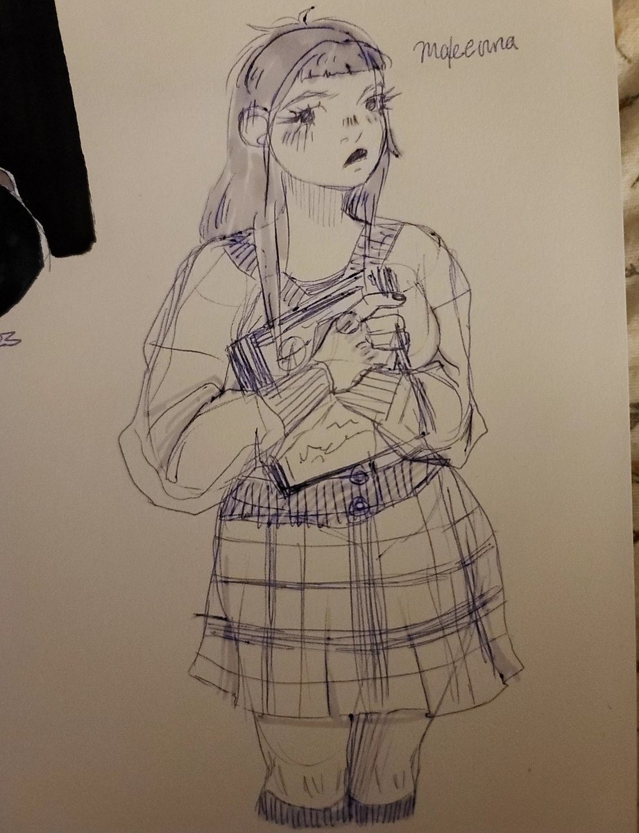 neyeballwashere's tweet photo. this is Makenna/Kenzie. I am so awful at actually using my ocs and making stories and whatnot lol #oc #art #drawing https://t.co/e6stXBBiiD