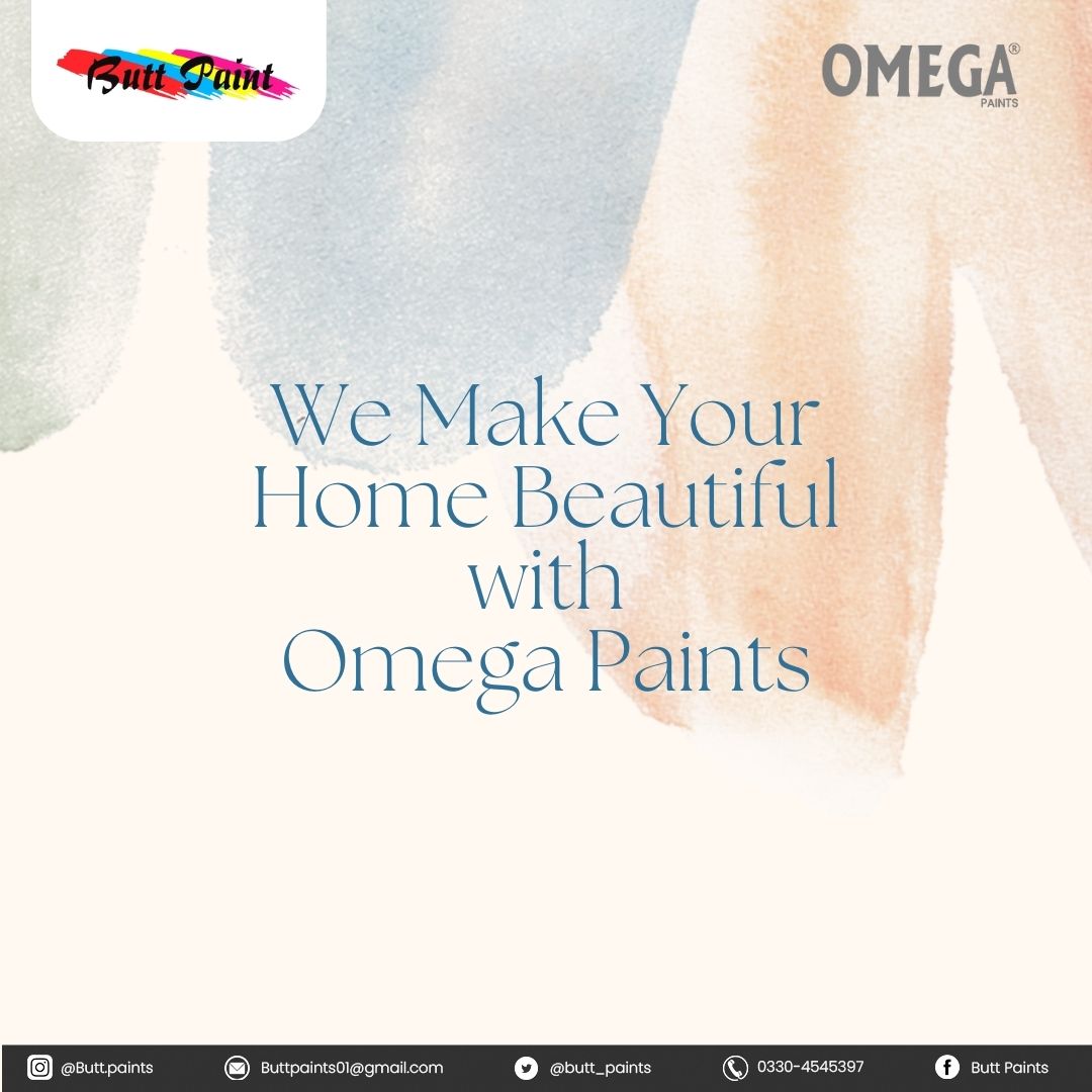butt_paints's tweet image. Make Your Home Beautiful With OMEGA PAINT by Butt Paints Industry. Order us now by calling us at 03304545397.
Because “#wepaintdreams” #perfectlook #buttpaints #omegapaints #bestpaint #qualitypaint #beautifulhouse #refinishing #paintswalls #perfecthome #newseason #Pakistan