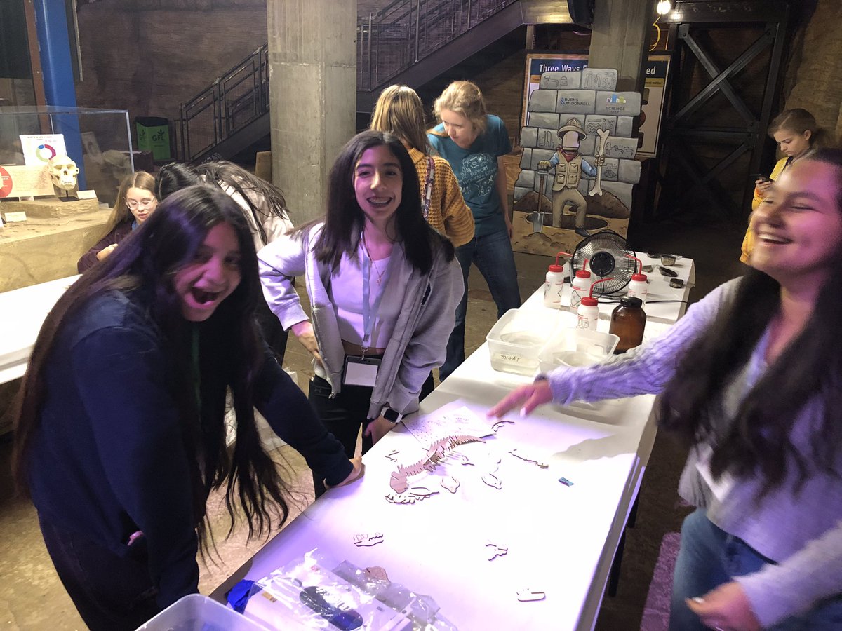 Expanding Your Horizons—Indian Trail Girls’ Night Out at Science City was a blast!