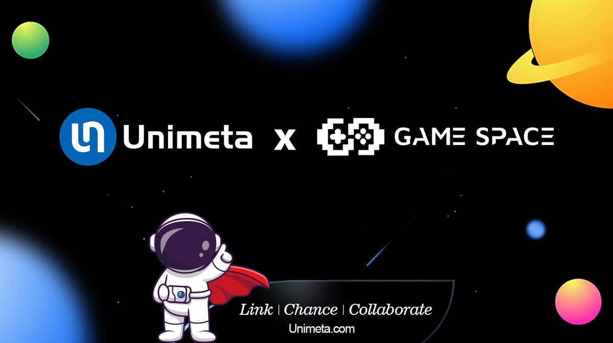 🥂Excited to announce the partnership with @Gamespace_NFTs 

✨Game Space is a Top-Tier GameFi as a Service (GaaS) Platform.

❤️Join Hands to Build Web3