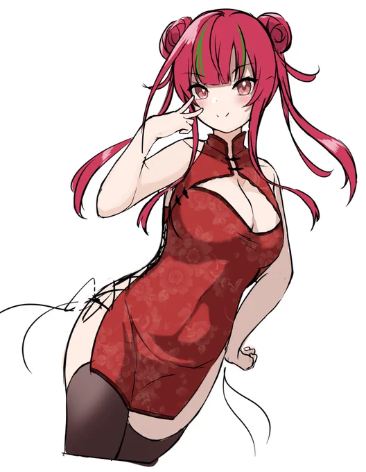 チャイナドレスが課題かな? 