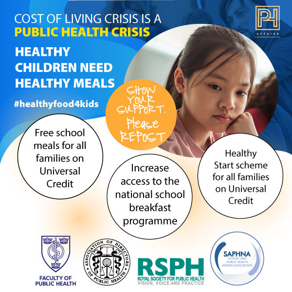 FPH, <a href="/ADPHUK/">Association of Directors of Public Health (ADPH)</a>, <a href="/R_S_P_H/">Royal Society for Public Health</a>, <a href="/SAPHNAteam/">SAPHNA</a> and 100 other public health leaders, parliamentarians and charities have written to the Prime Minister to call for urgent action to tackle child food insecurity and provide #HealthyFood4Kids.

Read in full: fph.org.uk/news-events/fp…