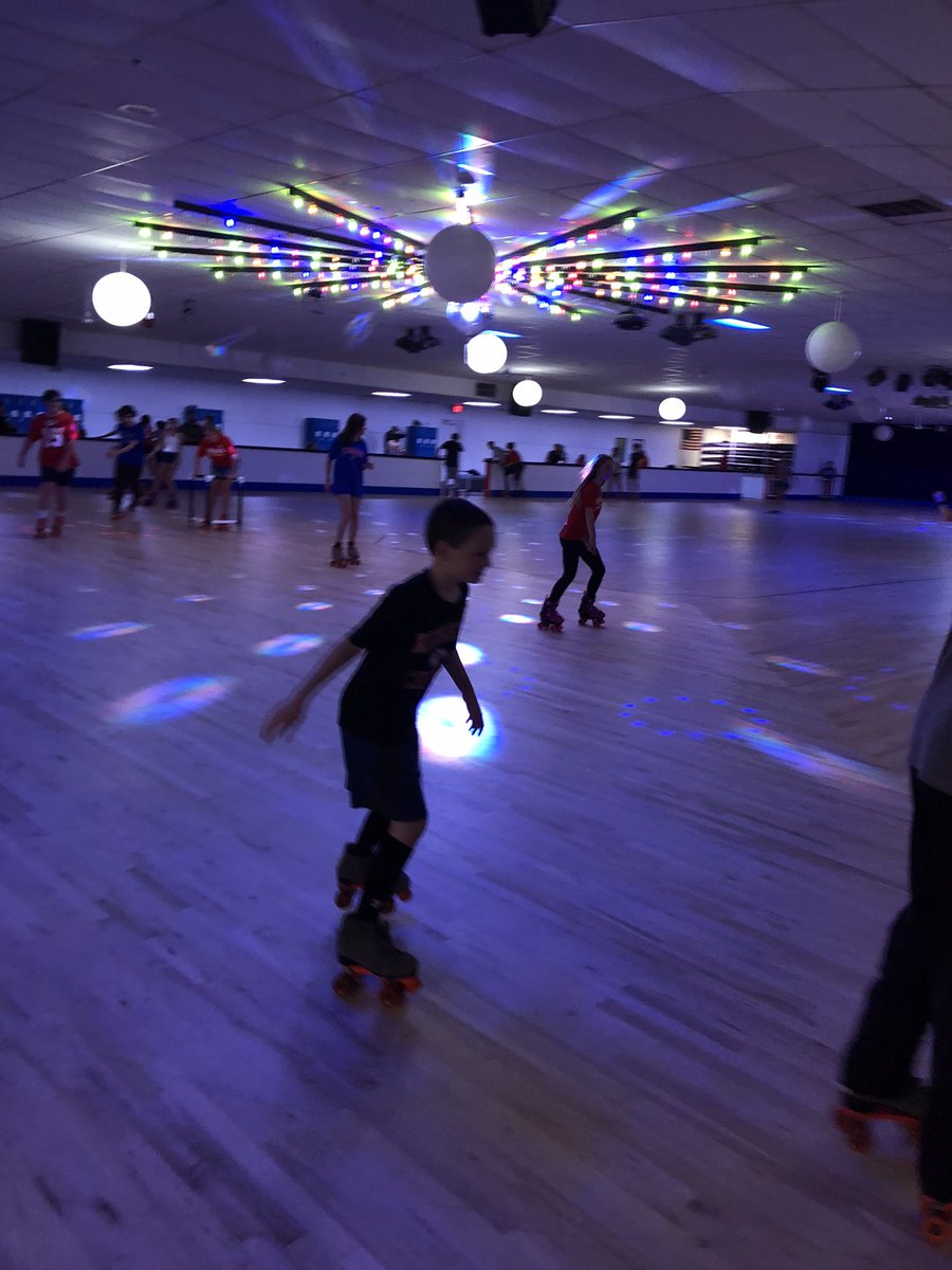 Thinking back to the beginning of the year……Skate Night….meeting new friends….hanging out with old friends….and no broken bones this year!