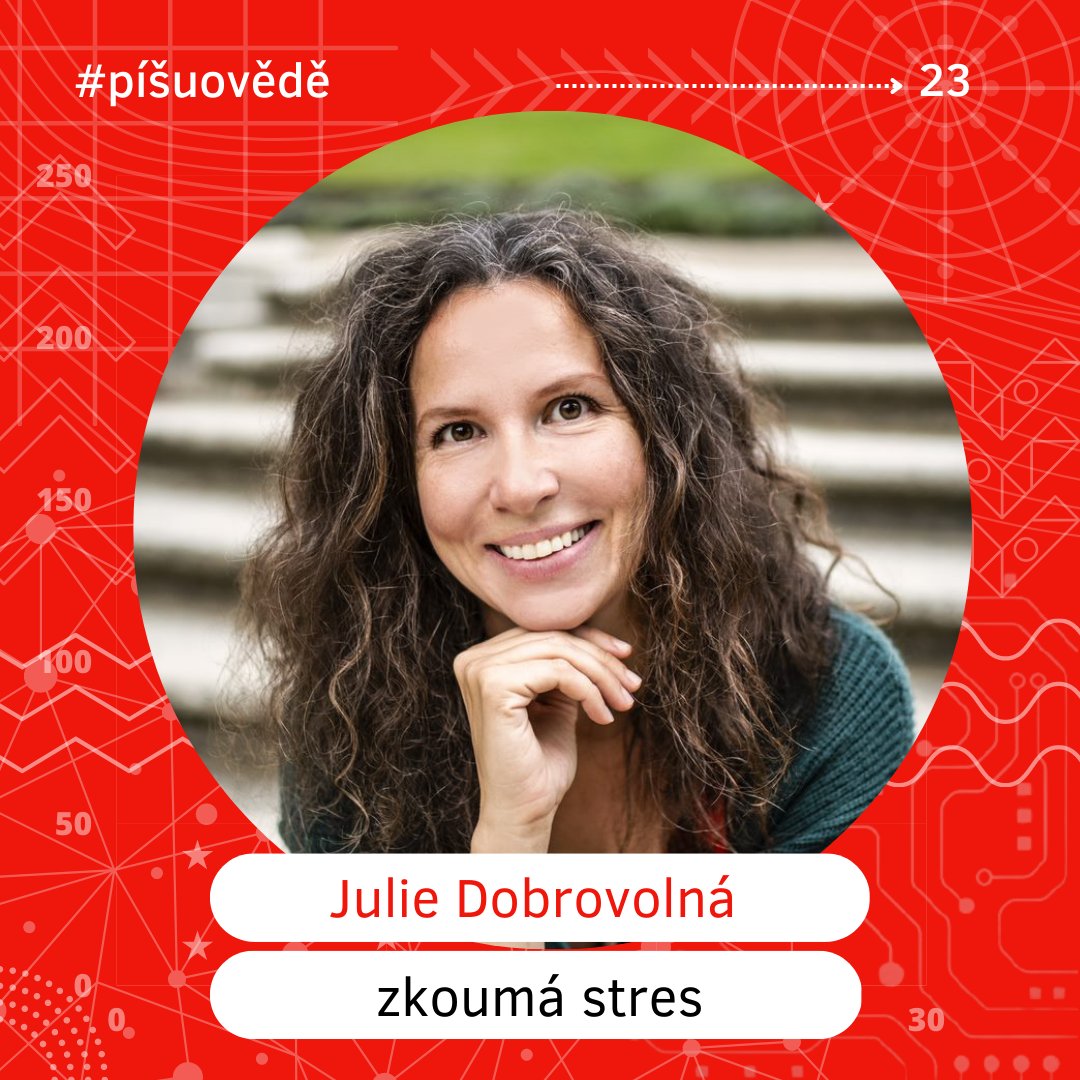 Pavla Hubálková (@pavlahub) on Twitter photo „Bez stresu bychom byli mrtví,“ říká Julie Dobrovolná <a href="/JulieBVasku/">Julie Dobrovolna (Bienertova-Vasku)</a> z <a href="/MUNI_Science/">MUNI Science</a>, která zkoumá stres a jeho vliv na vznik nemocí. „Cílem není se stresu vyhnout, ale naučit se s ním pracovat, aby neškodil.“ 1/4 #píšuovědě „Bez stresu bychom byli mrtví,“ říká Julie Dobrovolná <a href="/JulieBVasku/">Julie Dobrovolna (Bienertova-Vasku)</a> z <a href="/MUNI_Science/">MUNI Science</a>, která zkoumá stres a jeho vliv na vznik nemocí. „Cílem není se stresu vyhnout, ale naučit se s ním pracovat, aby neškodil.“ 1/4 #píšuovědě