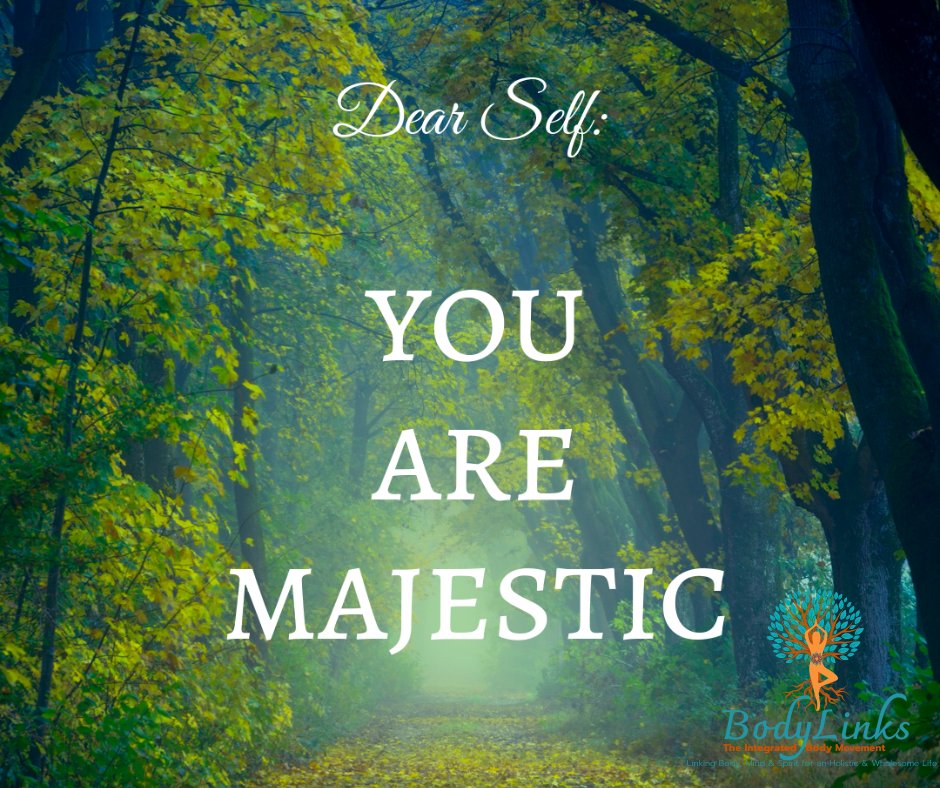 debilinks's tweet image. #Dearself : ''You are majestic.''

bodylinks.co.za
#debirudden #bodylinks #holistichealth #inspiration #selfcare #selflove #healing #wellbeing #wellness #sunningdale #health