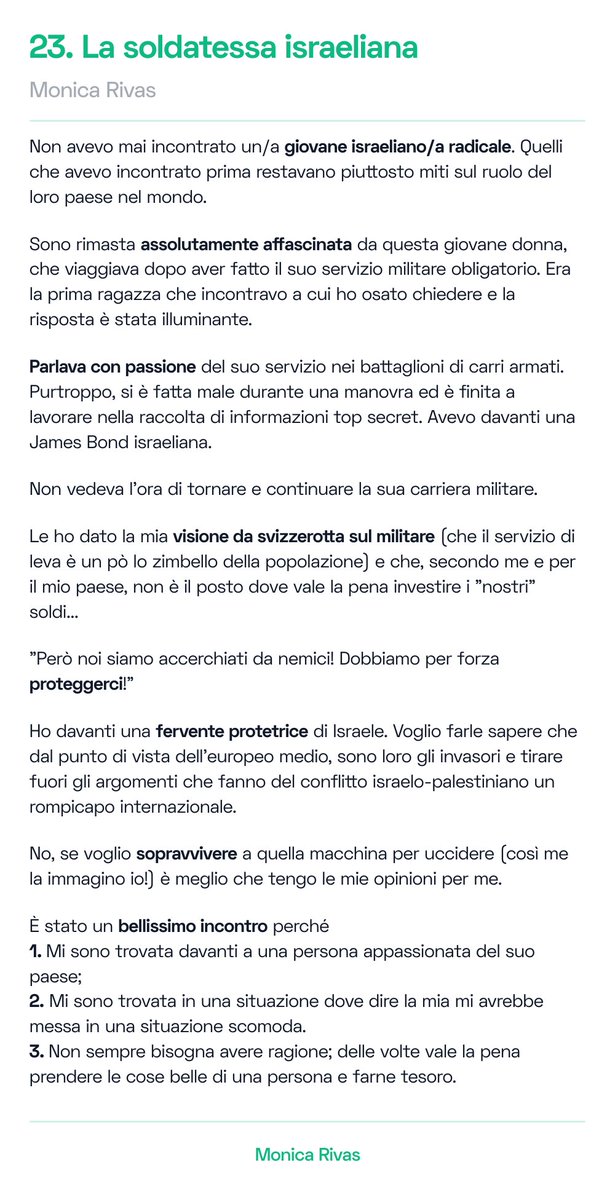 _mo_nick's tweet photo. 🚢 23. La soldatessa israeliana
#viaggio #incontro #assolutismo #convinzioni #ilmiomondoèdiversodaltuo https://t.co/21EWz7EnXW