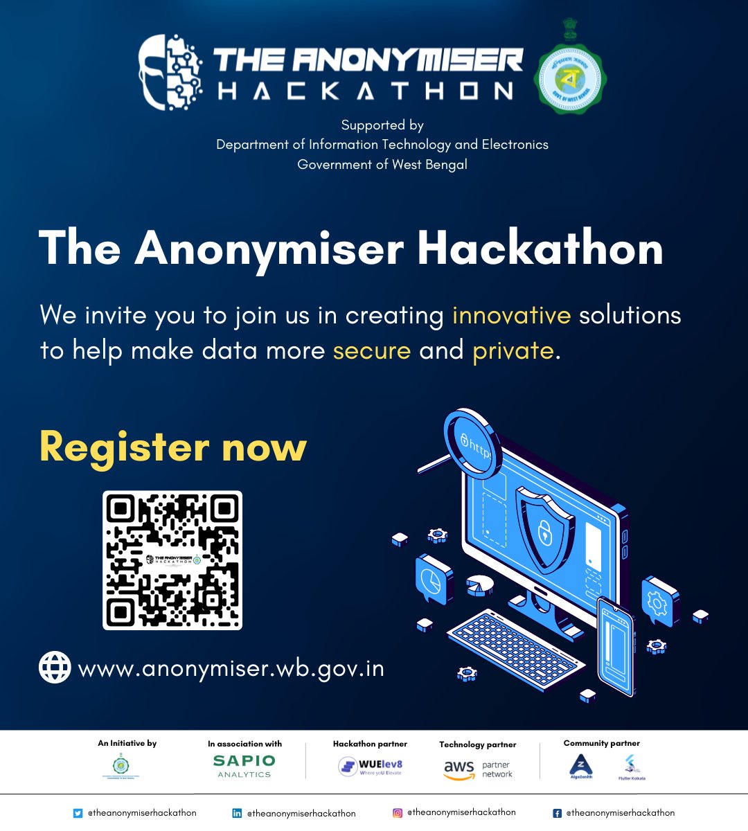 The Anonymiser Hackathon tweet media