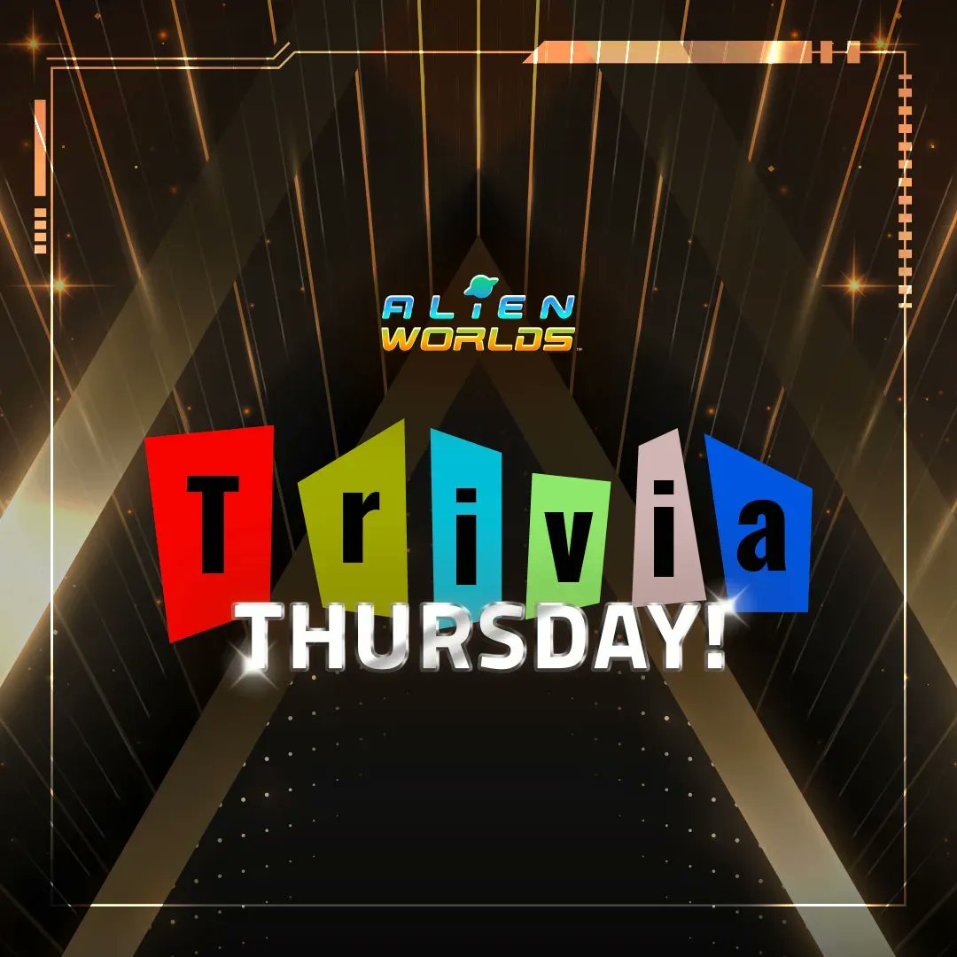 AlienWorlds's tweet photo. In today's episode of trivia game, our Discord main man, Xander, is out to keep you entertained & offer you #AlienWorldsNFT๐
You know the routine, but just in case, Trivia starts at 1 PM UTC๐
On #AlienWorlds official Discord: https://t.co/ZDsLAWUNiX
#AlienWorldsComunity #TLM https://t.co/FxiwGb5Ybh