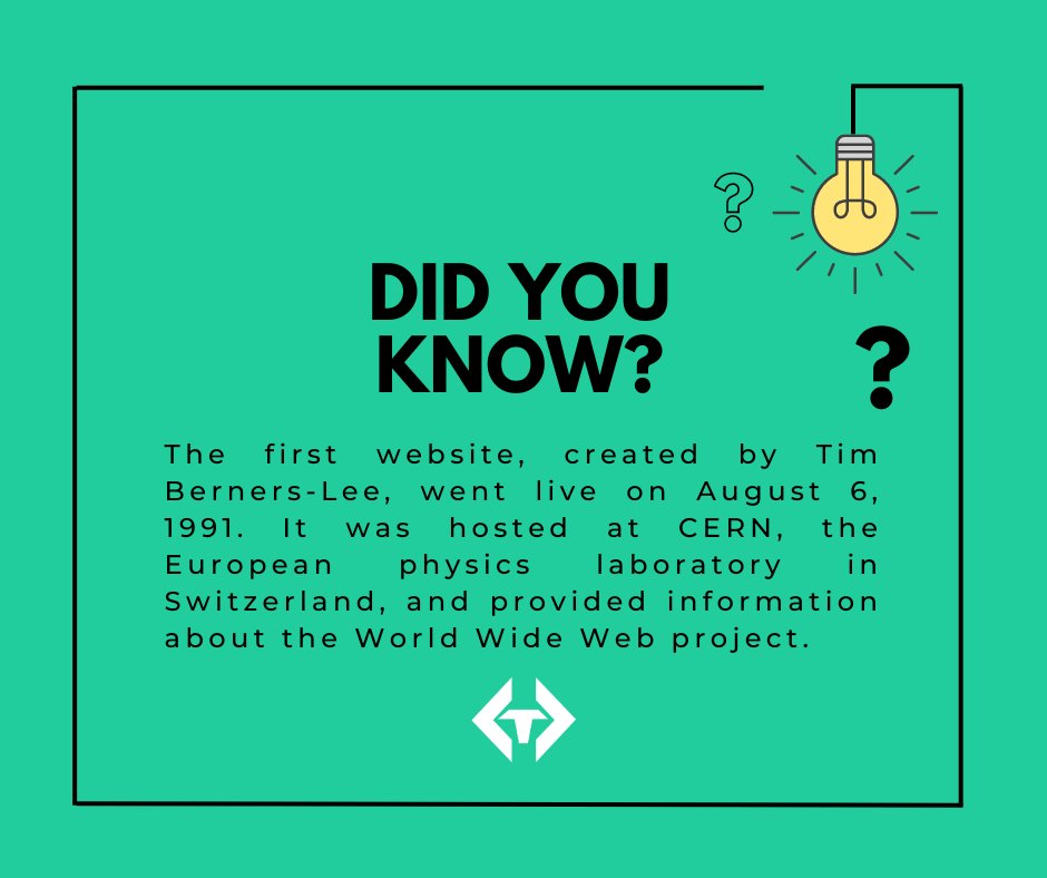 'The birth of the World Wide Web, August 6, 1991 at CERN.'

#WWW #TimBernersLee #FirstWebsite #TechstacksShares #Techstacksph