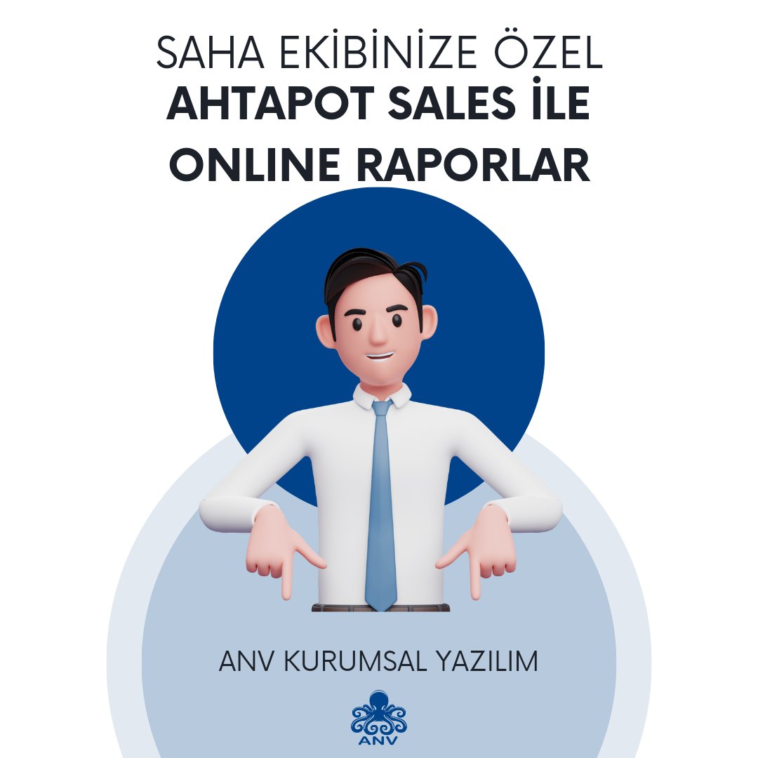 Ahtapot Sales ile sahadaki ekibinize özel raporlar cepte. 💫

#salessoftware #satisyazilimi #raporyazilimi