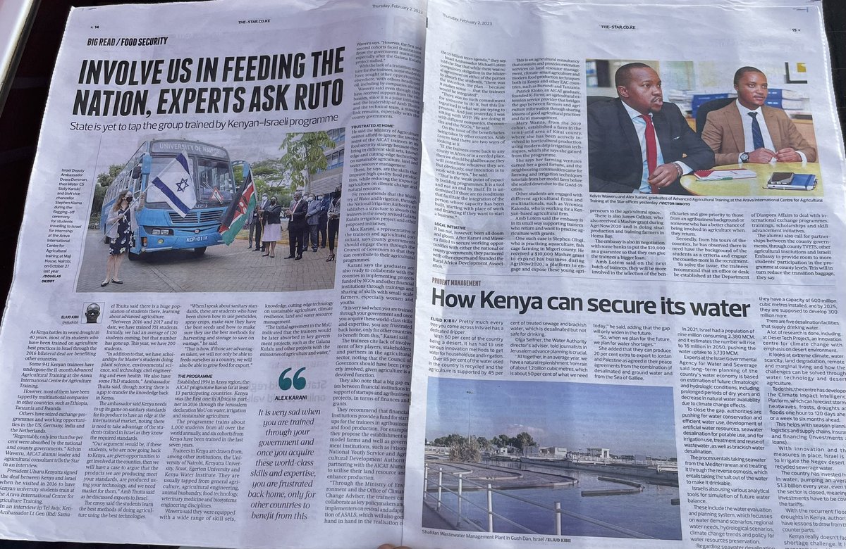 Waweru020's tweet image. My letter and plead to H.E The President @WilliamsRuto and H.E the Deputy President @rigathi and in collaboration with the @KenyaGovernors to involve the AICAT Alumni and the young agricultural professionals in the country’s food security strategy.
#GalanaKulalu
#NIA
#MoALD