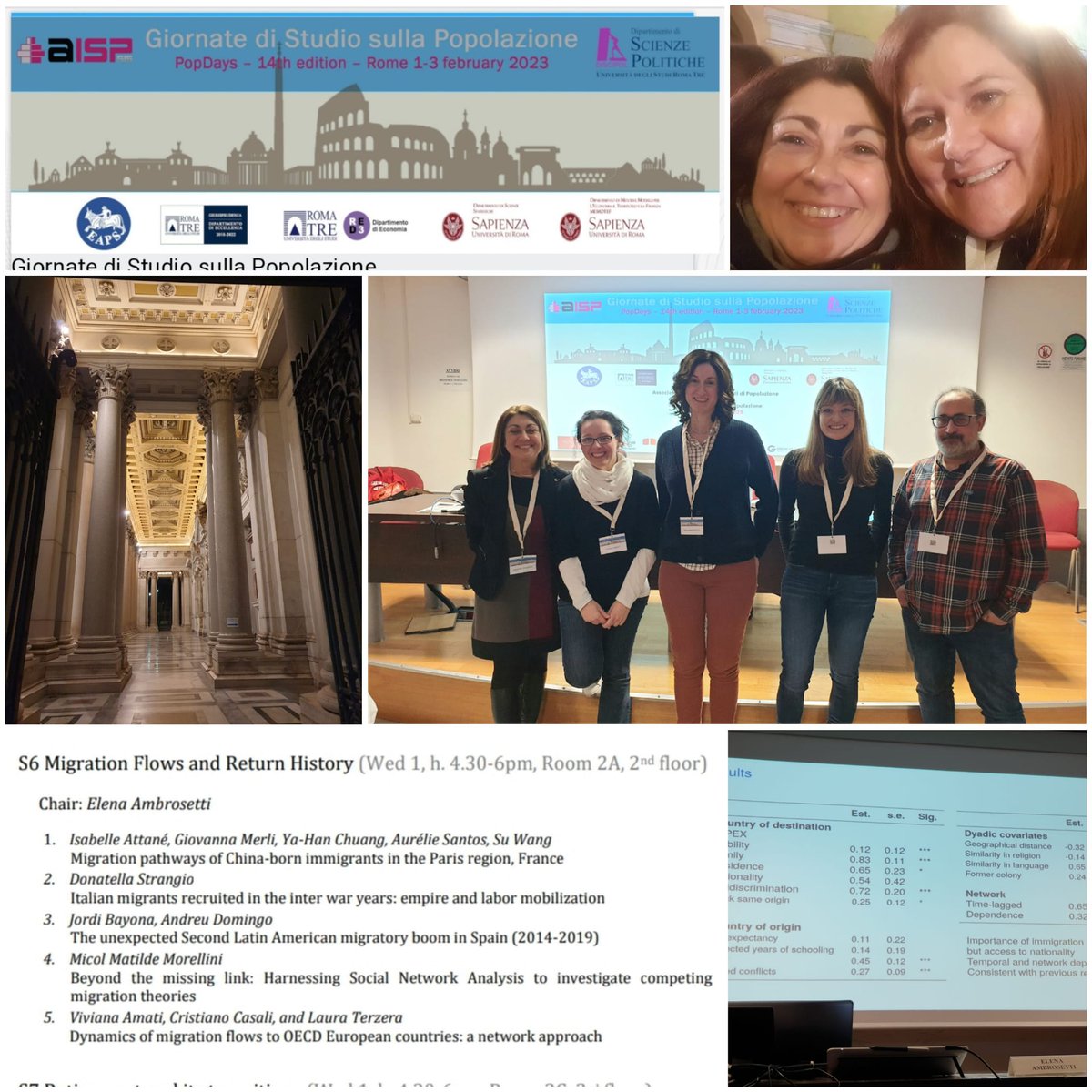DStrangio's tweet photo. Great Population Days 2023 Popdays2023, february 1-3) organized by the Italian Association for Population Studies (AISP) in Rome! Thanks to #CeciliaTomassini #AlessandraDeRose #ElenaAmbrosetti #AlessandroRosina #DanieleVignoli #SalvatoreStrozza https://t.co/xPsQcPikdh