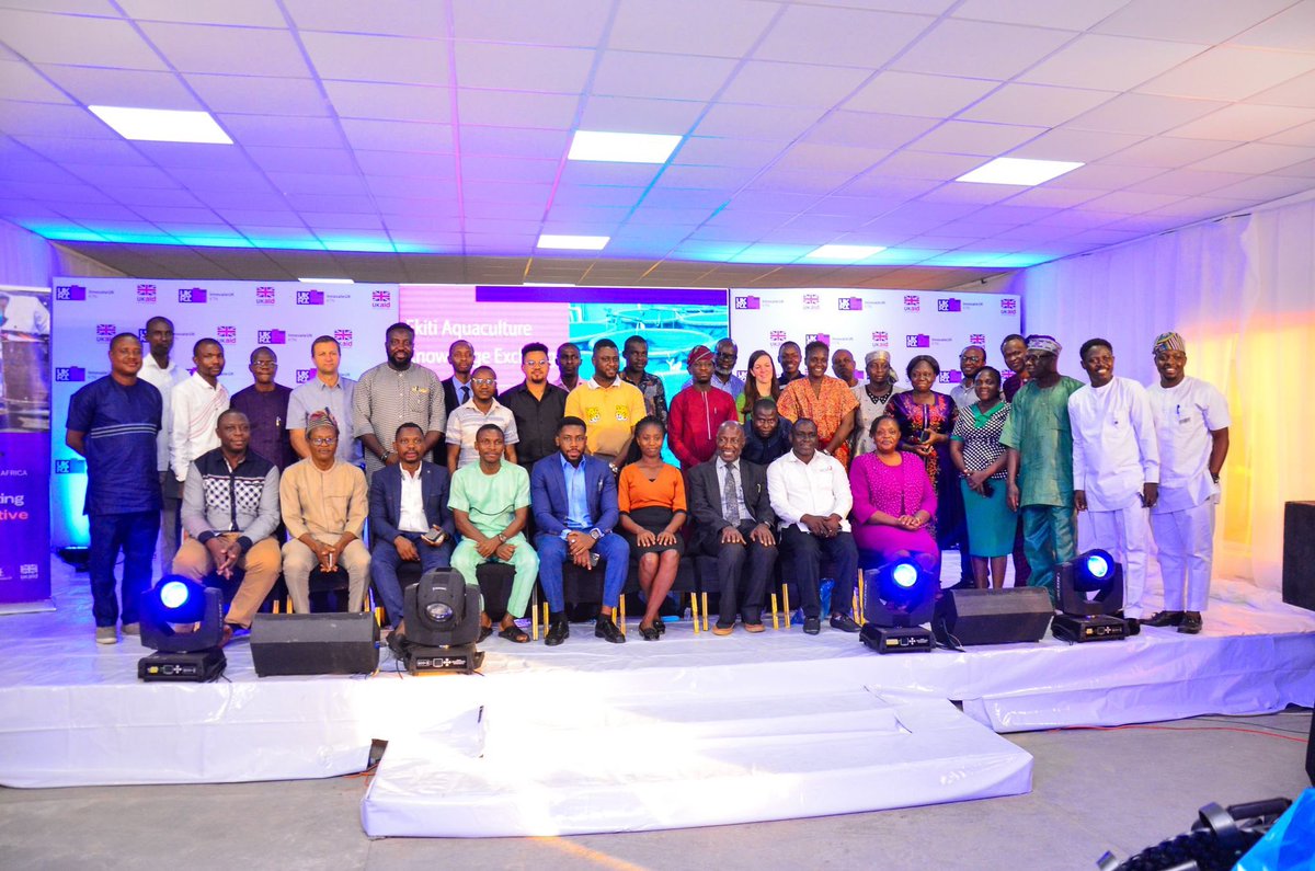 On the 31st of January, l joined other experts at the Innovate UK KTN @KTNUK training for driving innovation in fish farming within the tech ecosystem in Ekiti State.