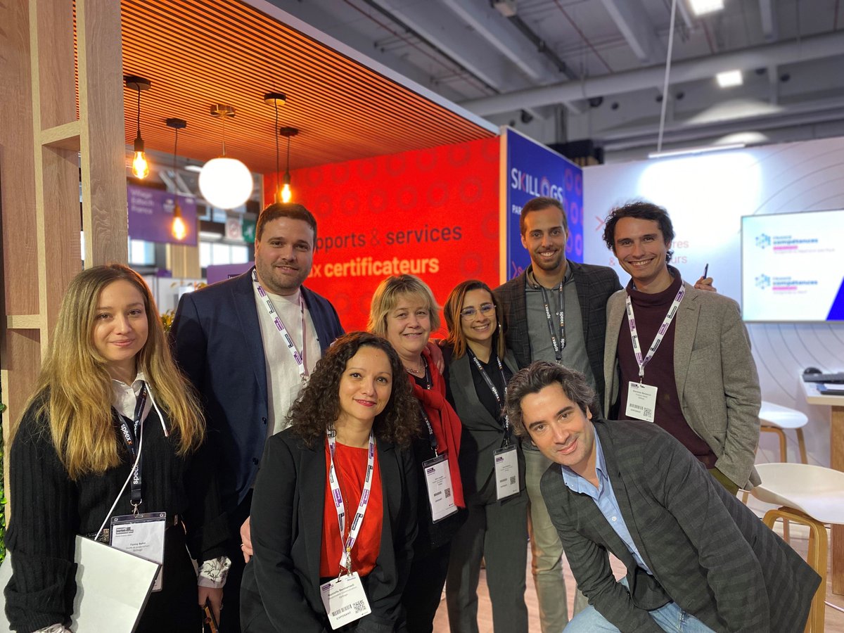 Last Day ! Rendez-vous stand T60 pour échanger avec nos équipes sur nos parcours certifiants digitalisés. 
On vous attend !
Téléchargez gratuitement votre badge ici : bit.ly/3Xjnrpl