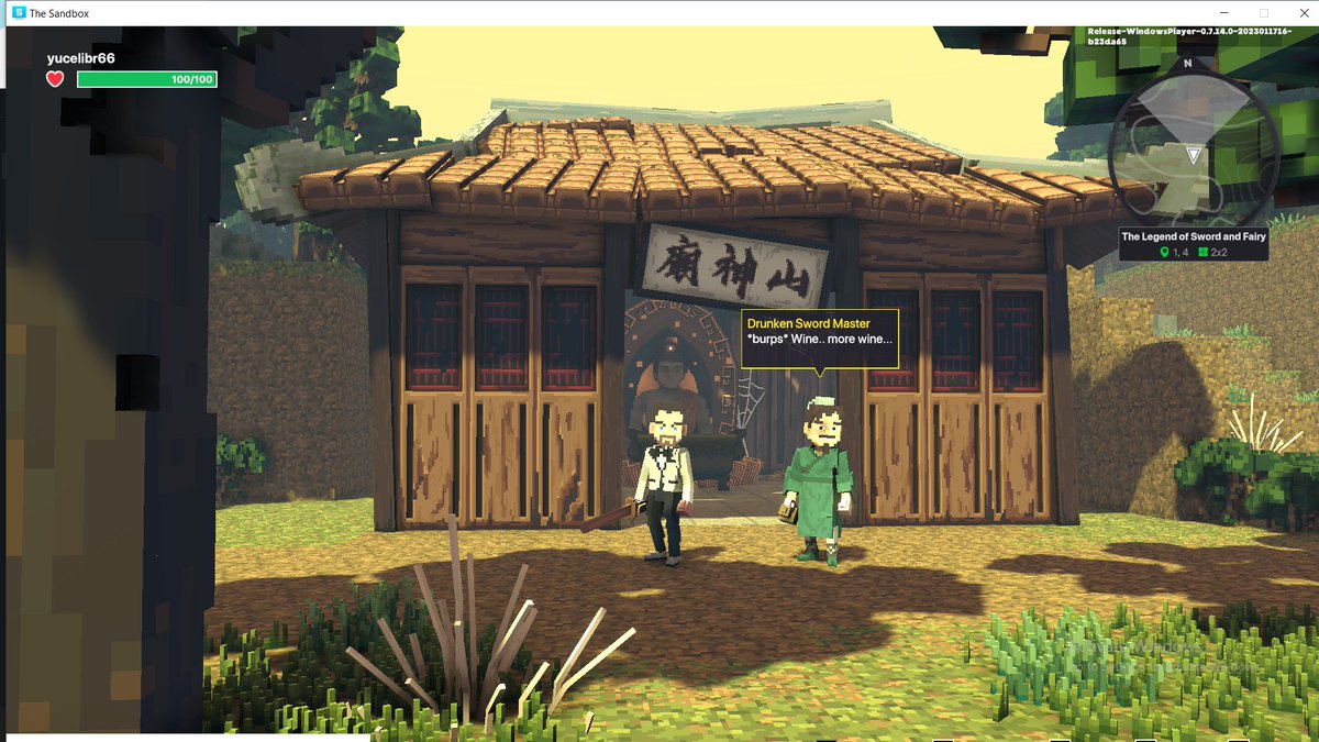 yucelibr66's tweet photo. @TheSandboxGame I found the abandoned house in The Legend of Sword and Fairy! ⚔️ #LunarNewYearTSB https://t.co/BsWhHTCpGa