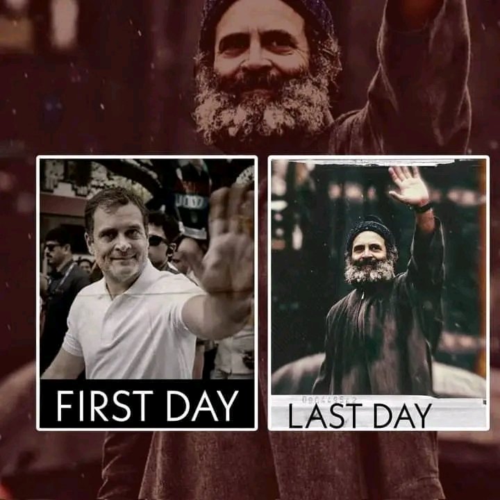 impanchami's tweet photo. @RahulGandhi  ✊
 #RahulGandi  #BharatJodoYatraFinale  #BharatJodoYatra  #Congress https://t.co/UU1sWXilsb
