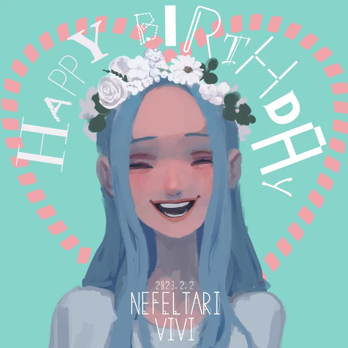 #ネフェルタリ・ビビ誕生祭2023ビビちゃん誕生日おめでとう 