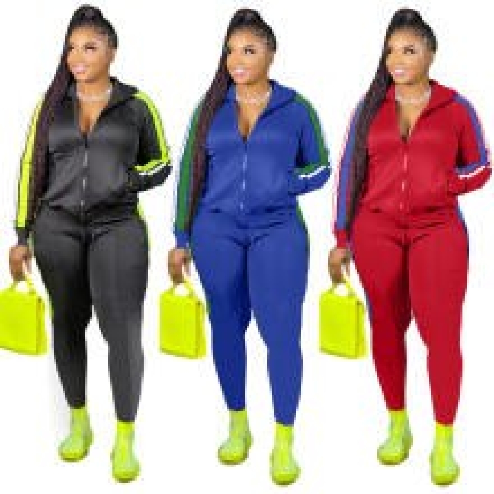 CurvyLab's tweet image. #bbwlover #psblogger #loveyourbody Women Plus Size S-4XL Two Piece Set Sweat suits curvylab.com/women-plus-siz…
