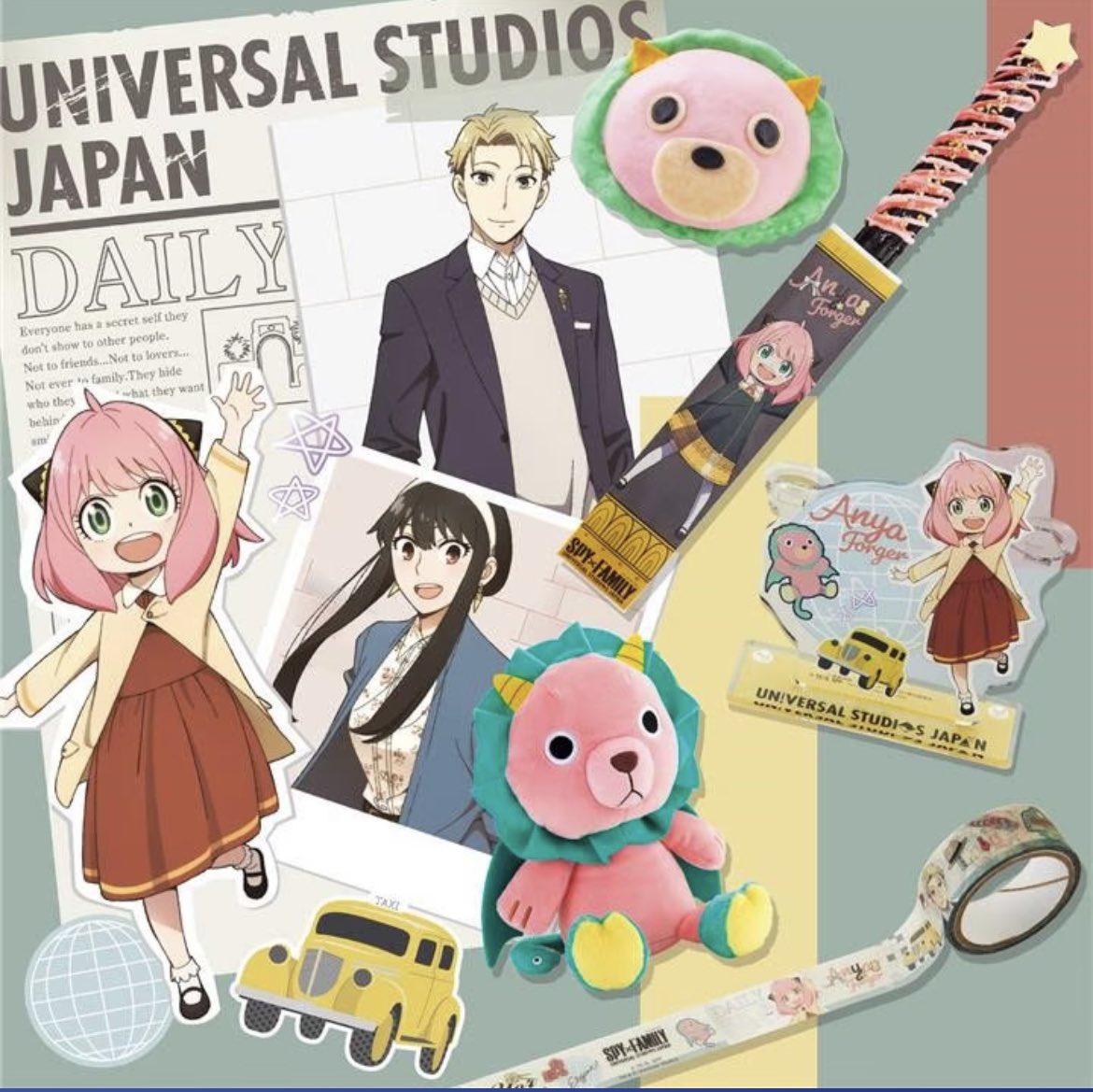 ラリーアトラクション スパイファミリー USJ ユニバーサル