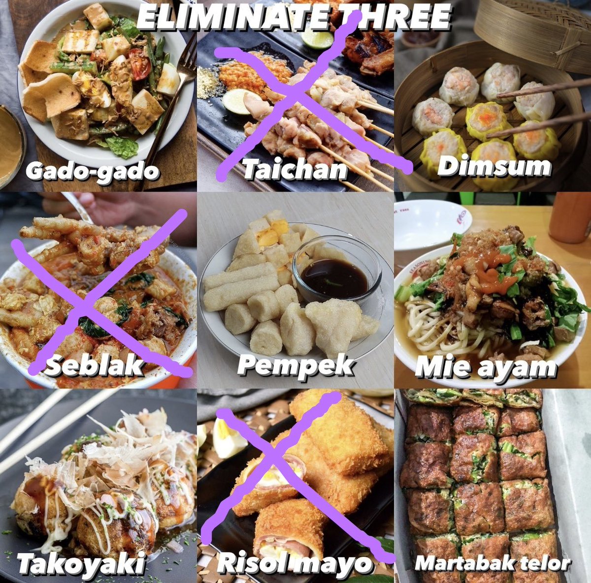 MartinusNatrad's tweet photo. 24 tahun hidup dibumi, masih belum menemukan enaknya taichan apa, jauh bgt dibandingin ama sate padang/madura https://t.co/cvAcVBuDx7