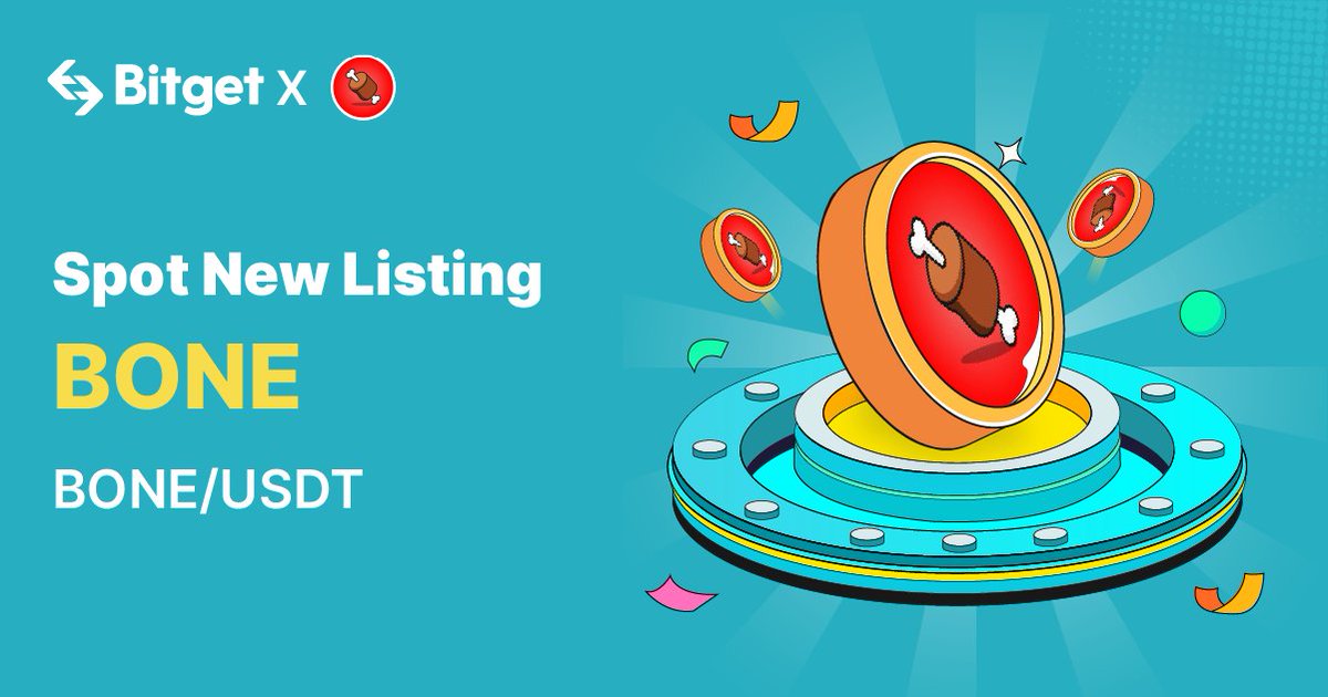 bitget's tweet photo. #BitgetNewListing

🔥 The hype for @Shibtoken $BONE is ramping up on #Bitget!

🙌 Invite your friends &amp; trade BONE/USDT to grab a share $10,000 USDT prize pool

Details: https://t.co/0HtncmYg0C

✅ Follow @bitgetglobal
✅ RT this Post
🤑 10 lucky users will share 100 $USDT https://t.co/Nke05BdQ5J