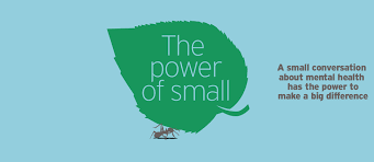 ' A small conversation about mental health has the power to make a big difference ' It's the best thing I ever did 
#jimsstopthestigma 
#thepowerofsmall 
#mentalhealth 
#talkingsaveslives 
#mentalhealthawareness 
#mentalhealthmatters 
#mentalhealthsupport 
#TimeToTalkDay