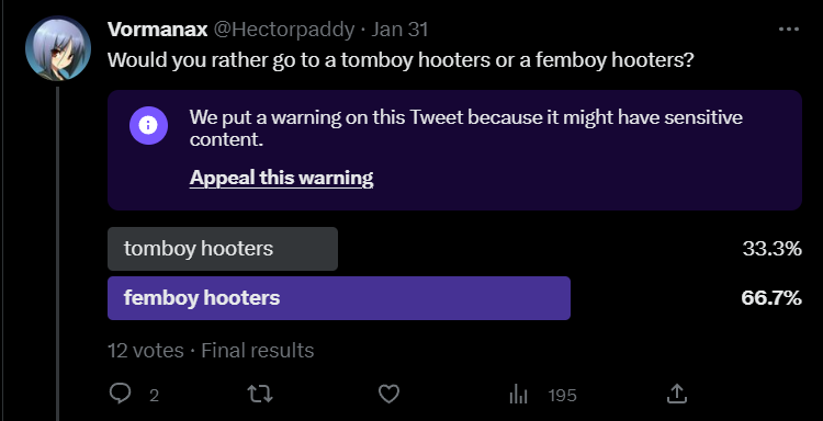 Hectorpaddy's tweet photo. Femboys do make me sensitive ;) https://t.co/lGv85oXxey