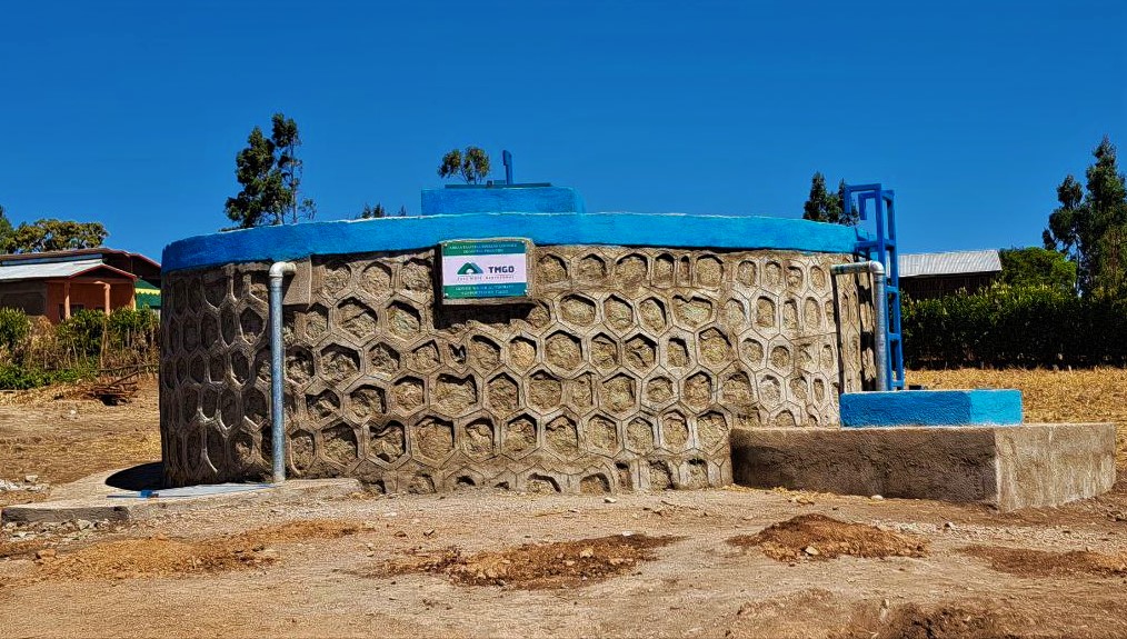 Water is precious everywhere, but it is more precious where one has to walk 3-4 hours to get it. We are excited to hand over one of the water projects - a 50m3 reservoir &amp; two water points to the community. This is only one of our water projects
#Ethiopia #Renewableenergy