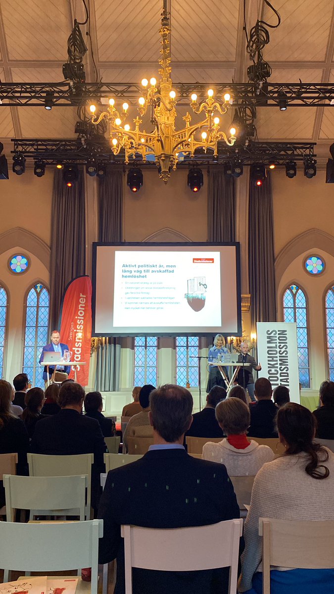 Nu är vi igång! <a href="/SVstadsmission/">Sveriges Stadsmissioner</a> rapport Hemlös 2023 presenteras. #svpol #bopol #hemlöshet