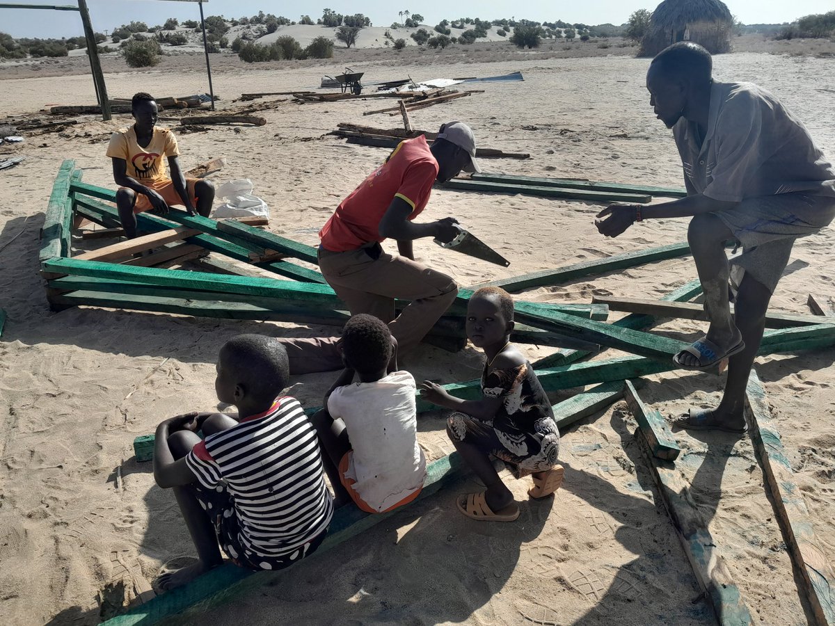 EliyeResort's tweet photo. After a classroom repair in Ille primary school last year, @EliyeResort came to the rescue of St. Andrew Nursery school,Natumkumwa, where the wind blew away part of the building  and termites damaged most of the timbers.

@Min_TourismKE @magicalkenya https://t.co/aVKuF94NcA