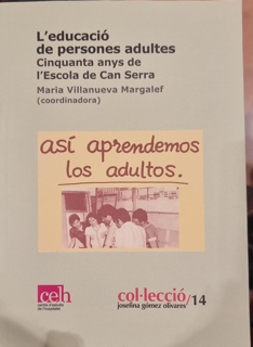 Ahir tarda presentació del libre  “L’educació de les persones adultes: 50 anys de l’Escola de Can Serra, un projecte de LLegatJaumeBotey i del <a href="/CELHOSPI/">CELH CentreEstudisLH</a> q recull les reflexions, experiències i  reptes de la formació d’adults. Un goig haver compartit aquesta estona amb vosaltres❤️