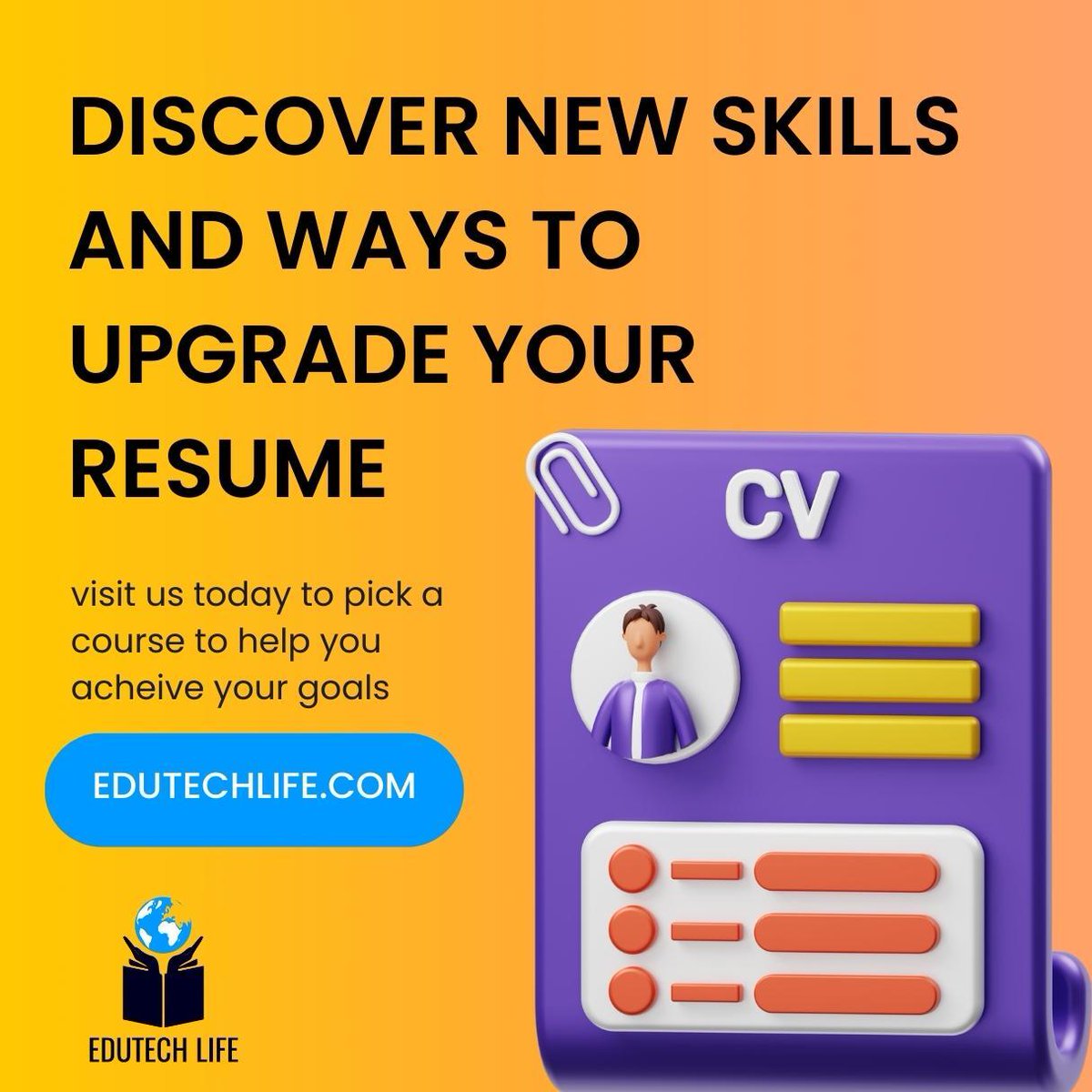 EdutechLife's tweet image. Get to know about our career enhancing programs. Find out more about us by visiting us at edutechlife.com

 #technicalworkshops #edutechlife #trainings #biologicalworkshop #workshops #TechnologyTraining