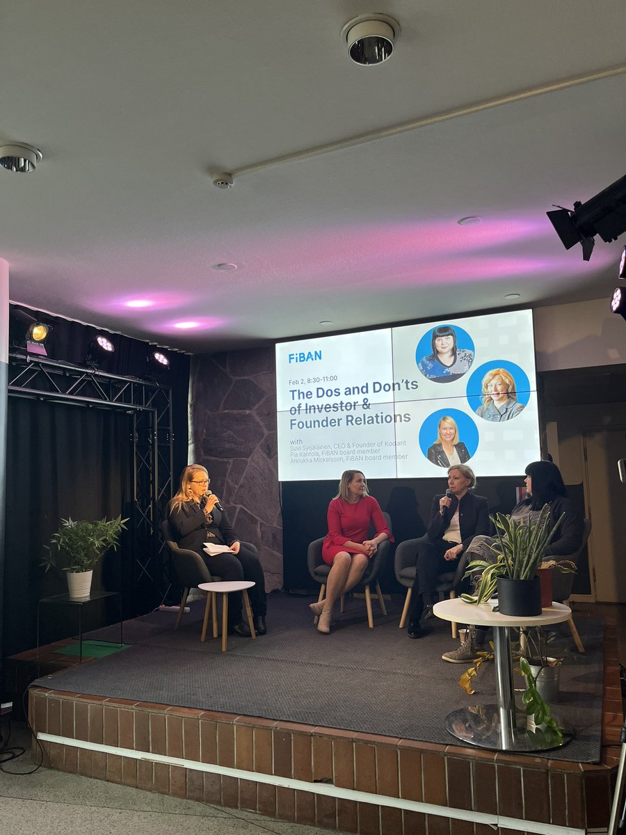 Tiimityön merkitys startupissa on iso myös sijoittajan näkökulmasta <a href="/amickelsson/">Annukka Mickelsson</a> <a href="/FiBANorg/">FiBAN</a> Partner Morning <a href="/MariaZeroOne/">Maria 01</a>