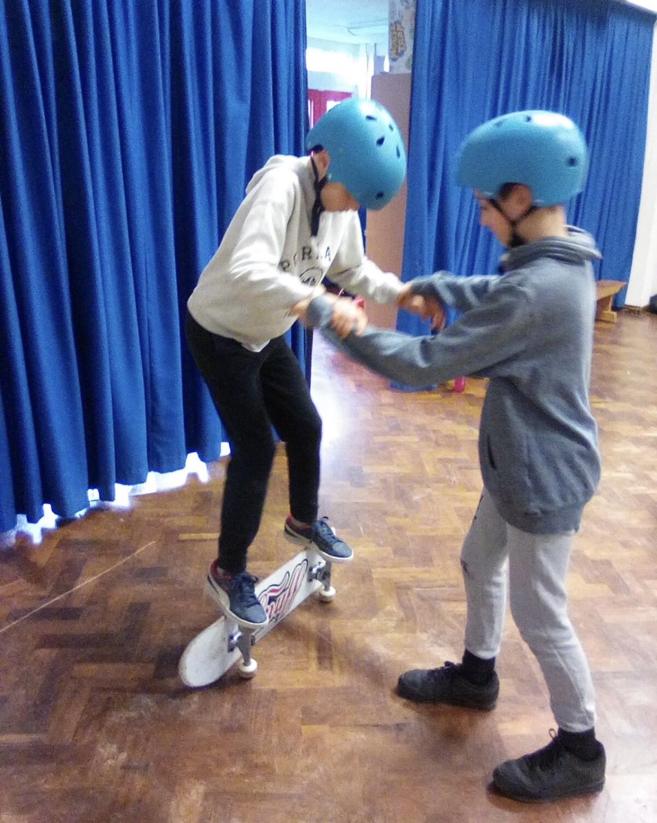 Accprimary's tweet photo. Year 6 children enjoyed trying out skateboarding and learning new skills during a taster session with Izzy (Team Rubicon) last week. #ACCPE @MeltonBelvoir @Discoverytrust https://t.co/zCc6SBk6Ht