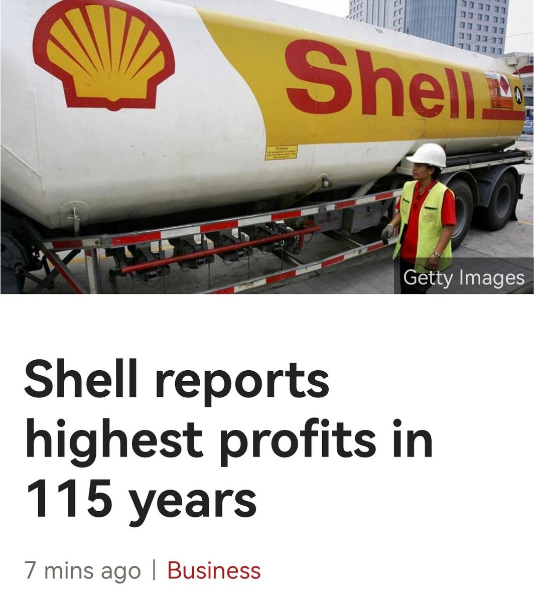 tomwillfixit's tweet photo. Some good news to start the day. It's refreshing to see big energy companies finally catching a break and "earning" record profits while families are struggling to heat their homes. Congrats folks. https://t.co/iWQifzZX5B