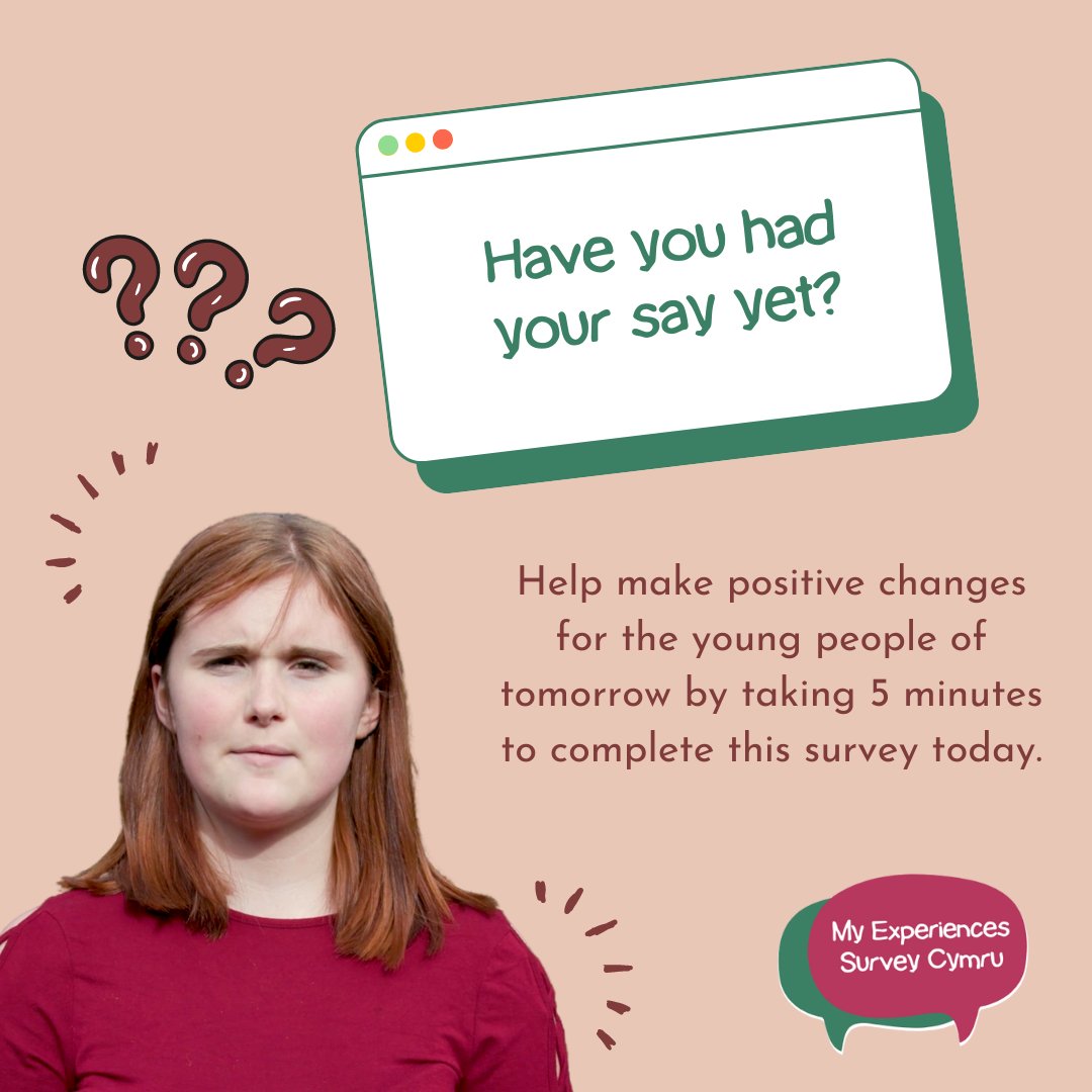 Centre for Population Health (@centrepophealth) on Twitter photo My Experiences Survey Cymru is a survey for 16-18-year-olds living in #Wales to tell us about their experiences.
This survey will help to improve understanding of what help and support young people find most beneficial.
ncphwr.org.uk/portfolio/my-e… <a href="/Researchwales/">Health and Care Research Wales</a> <a href="/PublicHealthW/">Public Health Wales</a> My Experiences Survey Cymru is a survey for 16-18-year-olds living in #Wales to tell us about their experiences.
This survey will help to improve understanding of what help and support young people find most beneficial.
ncphwr.org.uk/portfolio/my-e… <a href="/Researchwales/">Health and Care Research Wales</a> <a href="/PublicHealthW/">Public Health Wales</a>