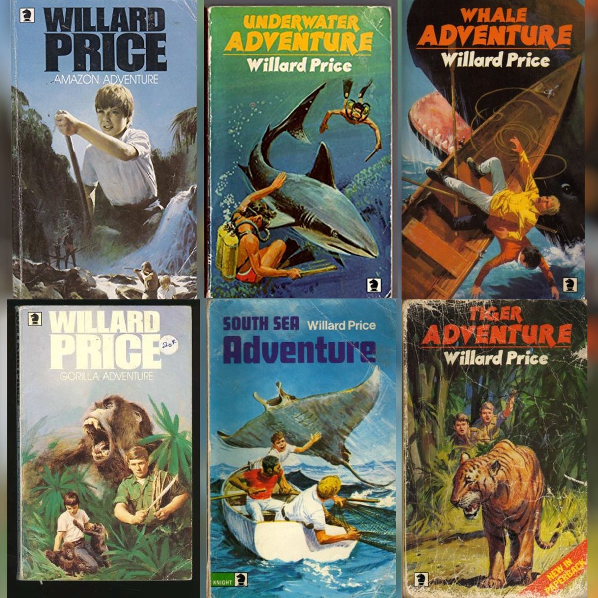 Did anyone read the Willard Price  'Adventure Series' as a child?

These books completely got me excited about adventure and I wonder if I would have ever got involved with this world if it weren't for these books!

Turns out, a well told story can be life changing! ♥️
