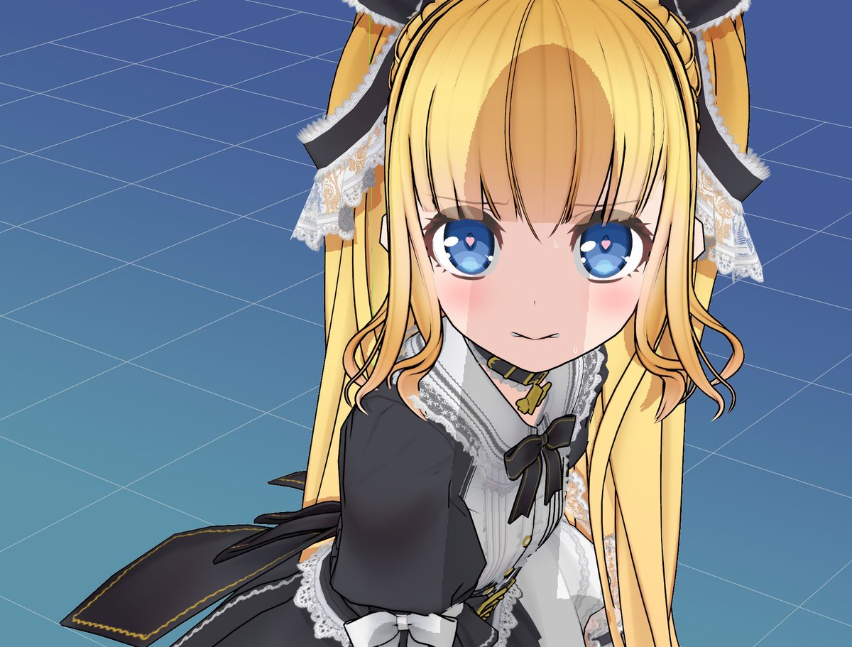 ツインテールの日ということでアリスリゼラちゃん再掲 #黒柚式 