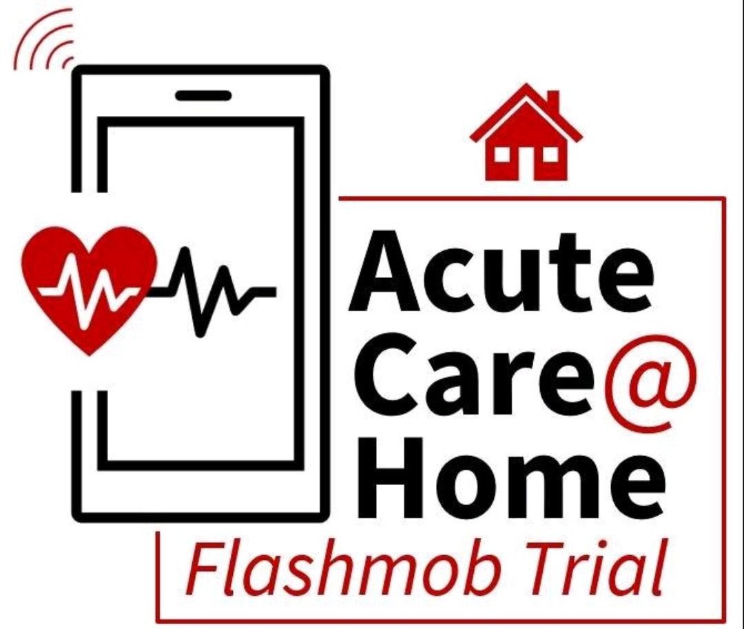 Vandaag is de landelijke flashmob AcuteCare@home: kunnen en willen patienten in de acute setting naar huis met thuismonitoring? #flashmob #onderzoek #juistezorgjuisteplek #acutezorg #ziekenhuis #thuismonitoring #LUMC #MUMC+