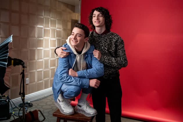 Simwanhernolade's tweet photo. Stranger Things star Finn Wolfhard is 'proud' of Noah Schnapp for Coming Out

Read here: https://t.co/SaA2TPvLg6

#StrangerThings4 #FinnWolfhard #NoahSchnapp https://t.co/ubtxjOOKdL