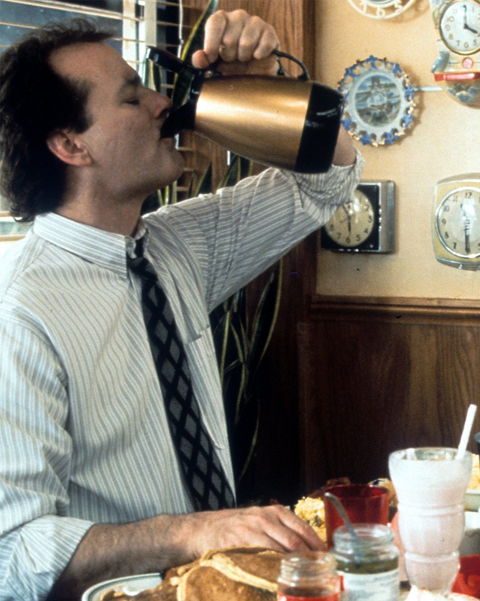 fotogramas_es's tweet photo. 'Atrapado en el tiempo', protagonizada por Bill Murray, tiene buena parte de culpa de haber popularizado el Día de la Marmota🦦🤎Cada 2 de febrero desde 1887, los habitantes de Punxsutawney (Pensilvania) confían la predicción del tiempo para las próximas semanas a este roedor. https://t.co/bH6yVgShmJ