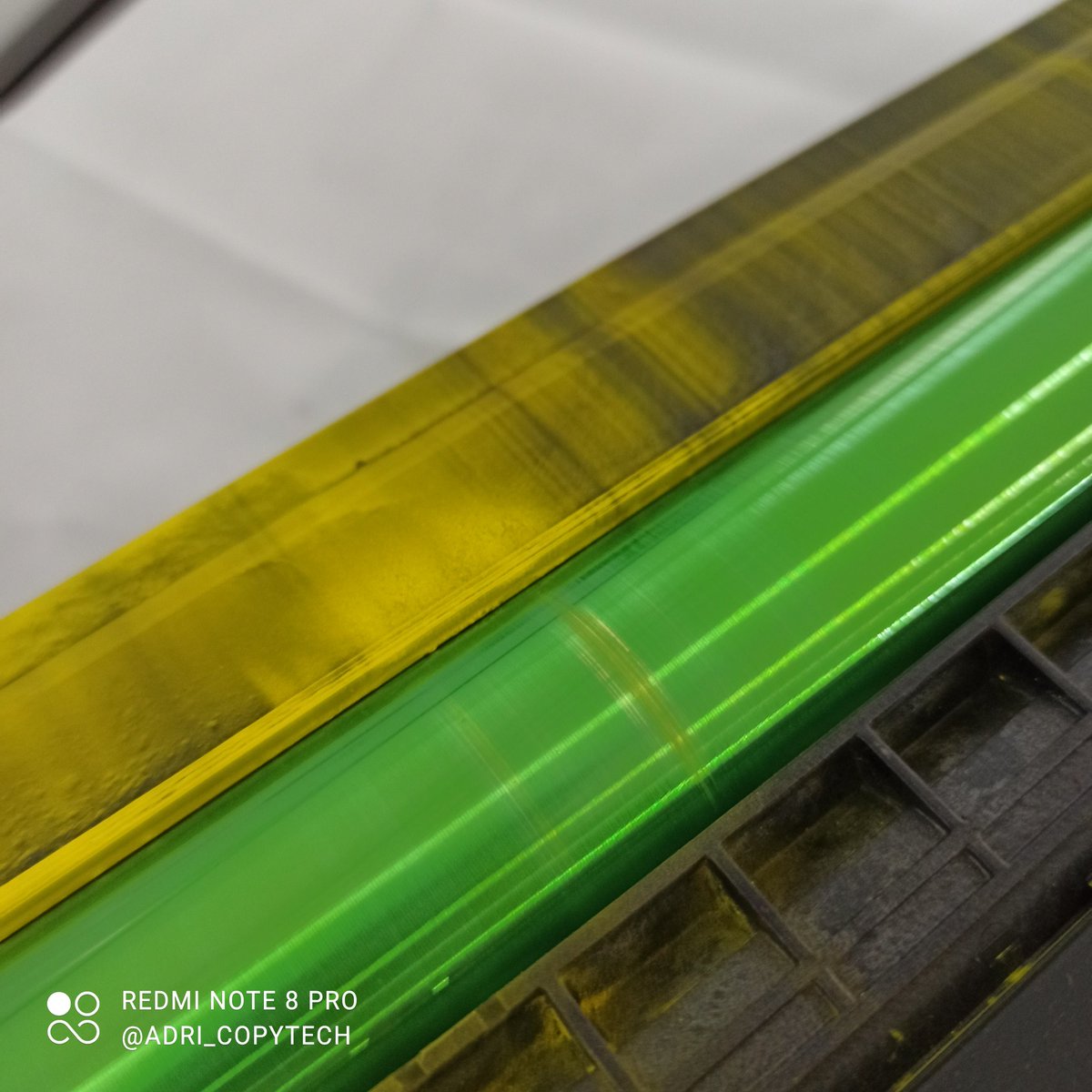 adri_copytech's tweet image. Próxima reparación si el presupuesto es aceptado.
#MPC3003
Perdida de revelador de las unidades Cian y Amarillo, y Unidades de Tambor.