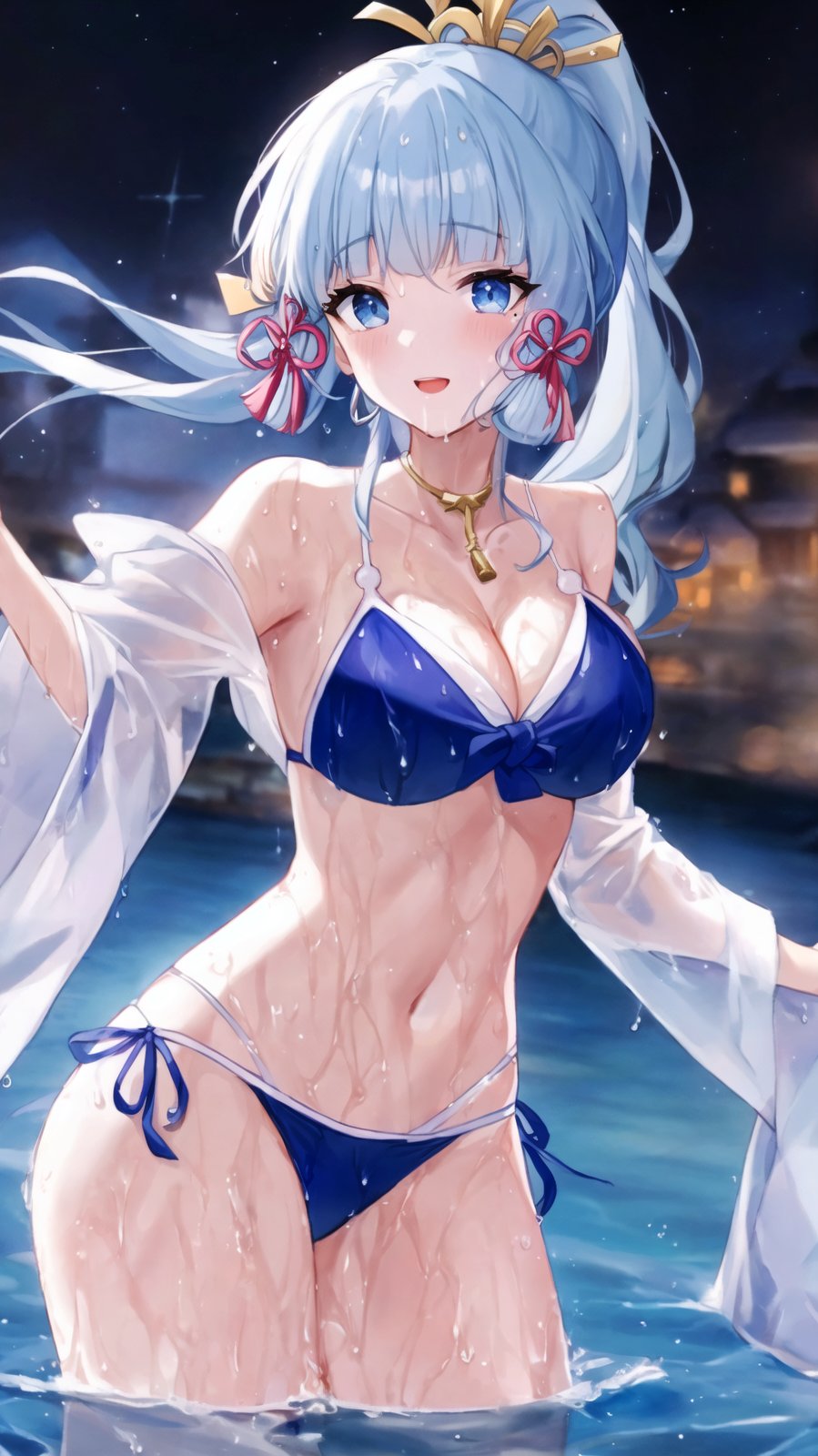三分妄想　神里綾華　水着　スイムウェア　未着用 三分妄想 原神 コスプレ 神里綾華 衣装 水着 同人服
