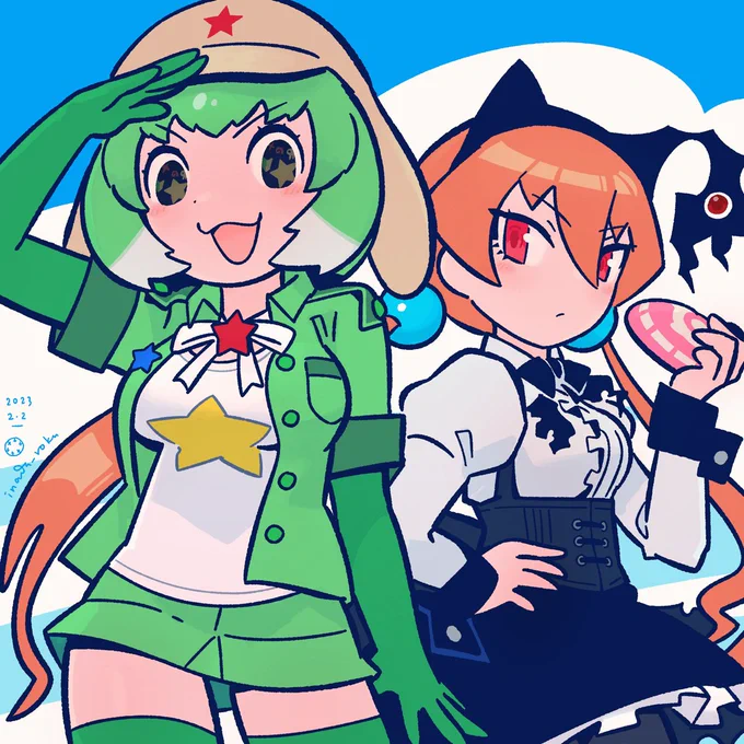 ケロロコラボとてもよかった…… #ケロロ軍曹 #けもフレ3 