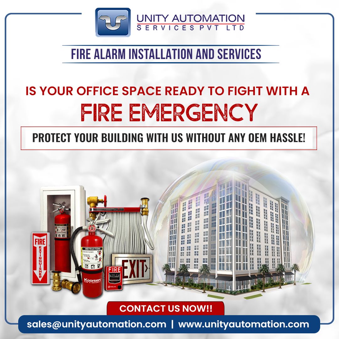 ✅Fire Alarm Installation and Services by Unity Automation Pvt Ltd.
👉visit: unityautomation.com
👉 DM or Whats app on 9810709837 for more details.
#securitylife #securityservices #securitysolutions #securityawareness #securityclearance #firesafety #firesafetytips