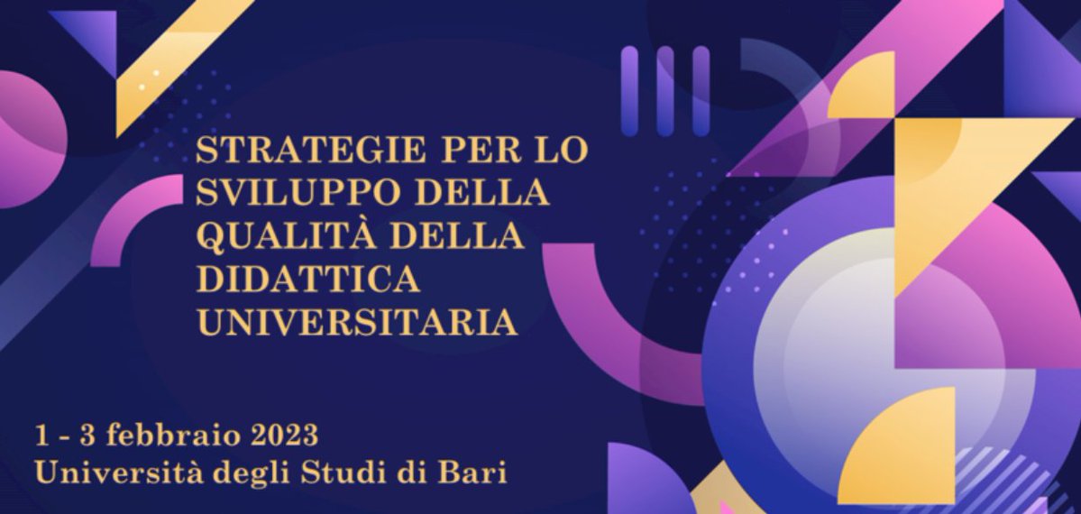 Il Presidente <a href="/R_Ricci_INVALSI/">Roberto Ricci</a> interviene oggi alla tavola rotonda “Gli studenti: orientamento, inclusione, aspetti trasversali, terza missione e rapporti con il territorio” al Convegno a cura di GEO, CRUI, ANVUR, Università degli Studi di Bari Aldo Moro 
geo.uniud.it/eventi/geo-202…