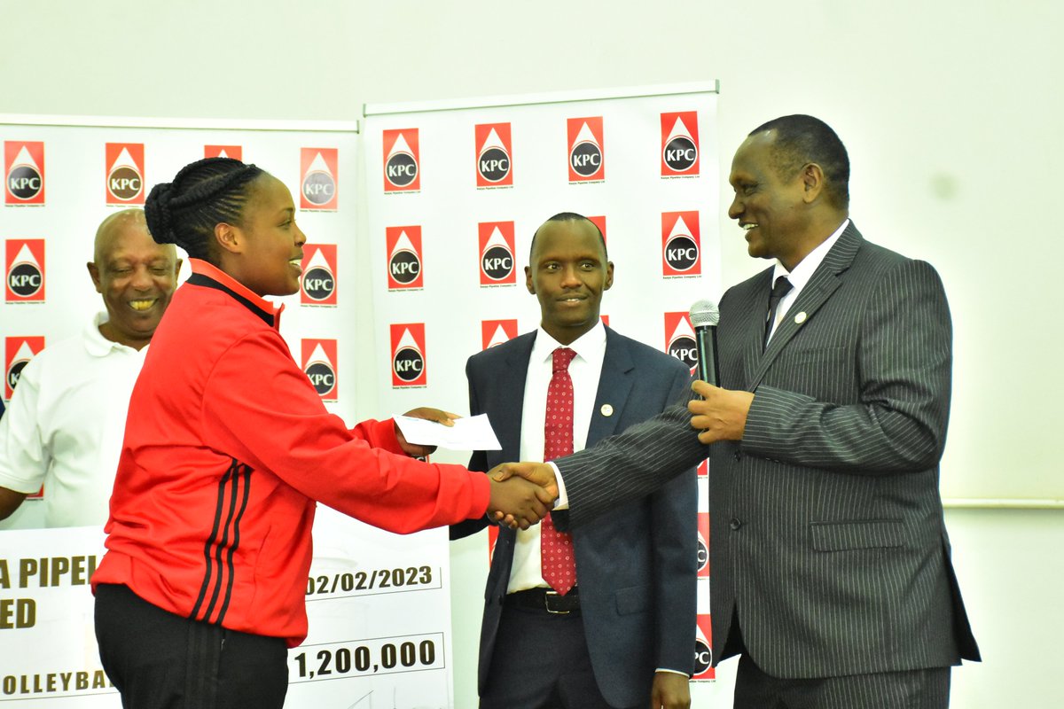 Kenya Pipeline Company management today honoured its ladies' volleyball team for their exceptional performance during the recently concluded Kenya Volleyball Federation (KVF) National Queens League Championship in which the team emerged top.