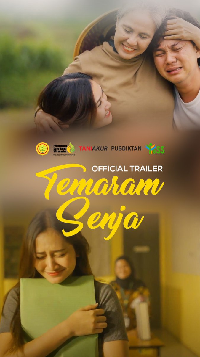 TEMARAM SENJA*
Sebuah Film Pendek bercerita tentang kehidupan perempuan desa yang harus menjual sawah peninggalan bapaknya, demi membayar hutang serta melanjutkan hidup bersama Ibu dan adiknya penyandang disabilitas.