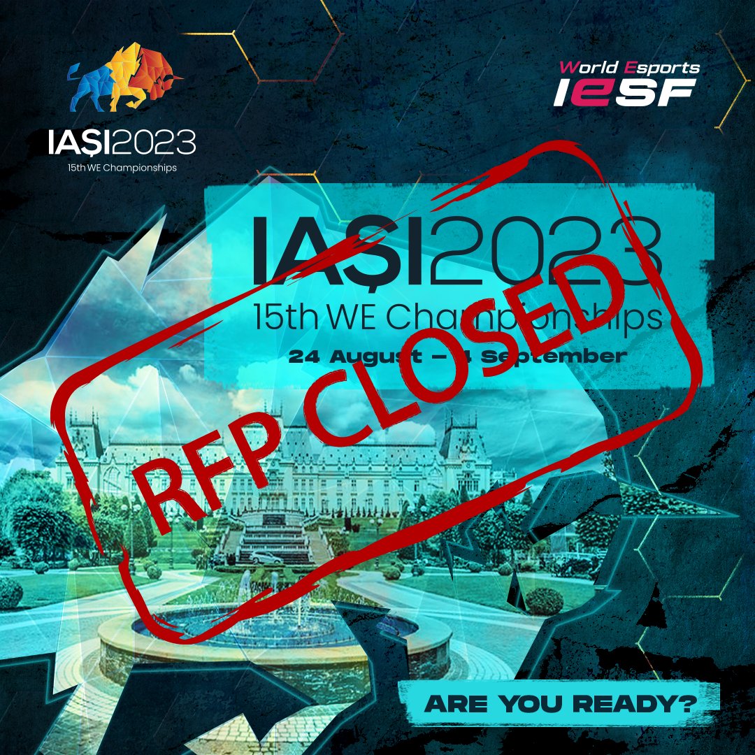 AESA on Twitter "The RFP for the IeSF_Master Australian National